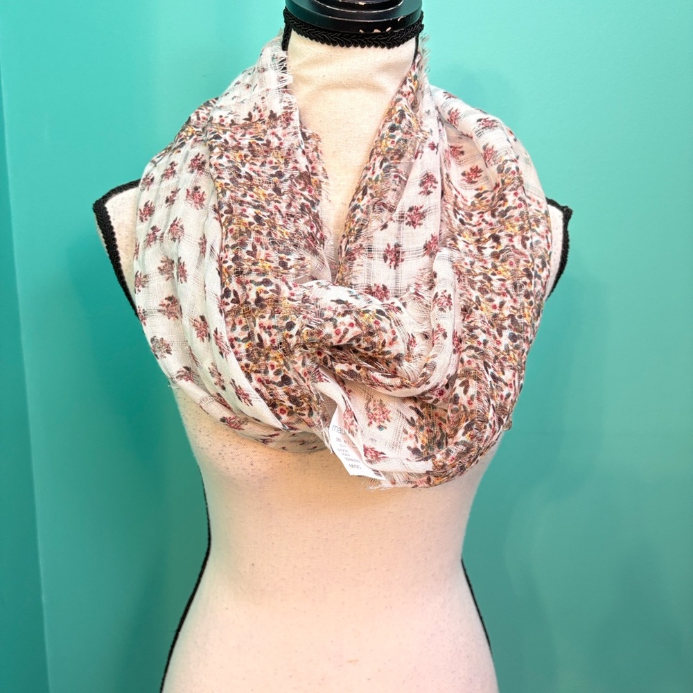 Maurices Multicolor Floral Scarf